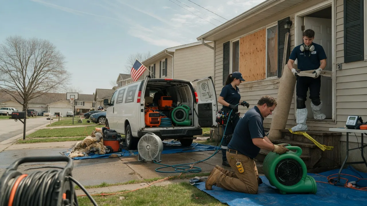 Water Damage Restoration in Procious, WV near me